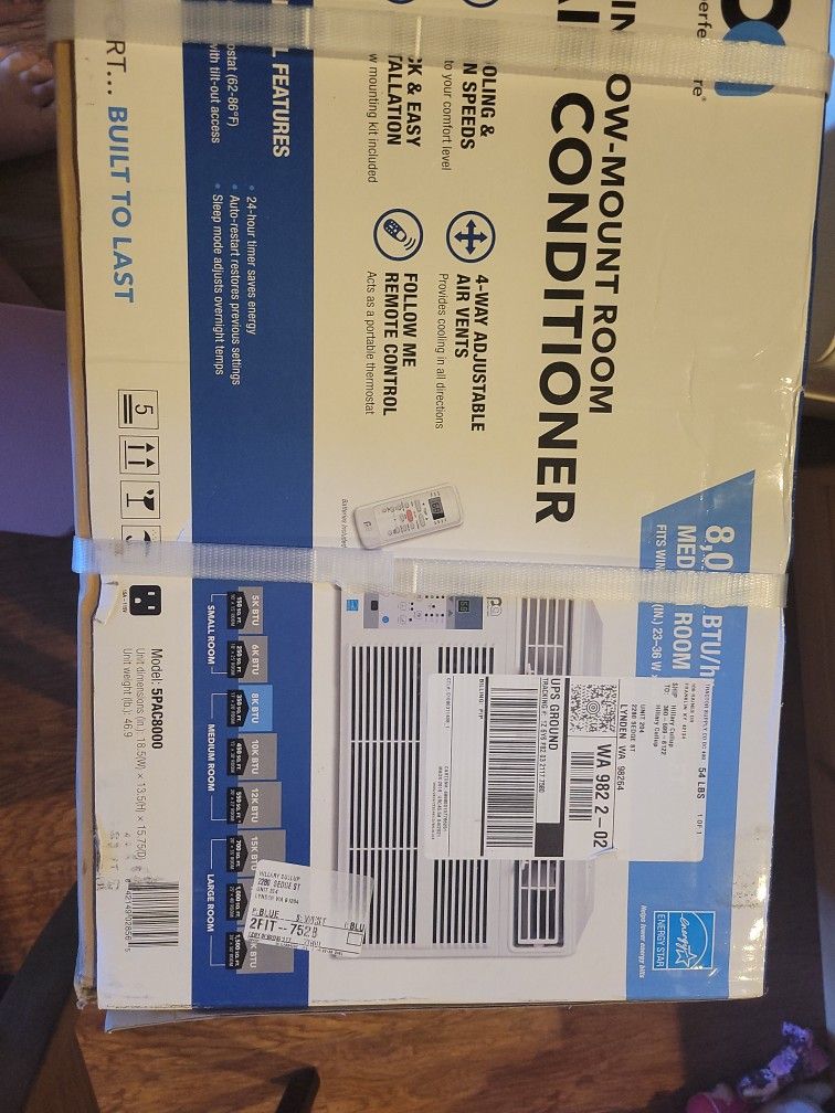 Window Aircondtioner 8k Btu