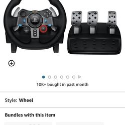 PlayStation Steering Wheel Setup w/Clutch 