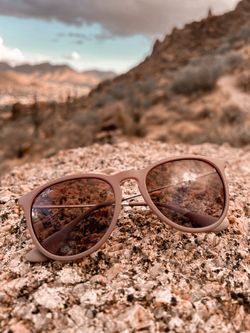 Ray-Ban Erika Sunglasses Pink/Rose