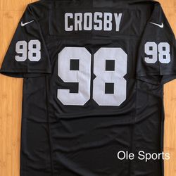 Raiders Jersey Crosby 
