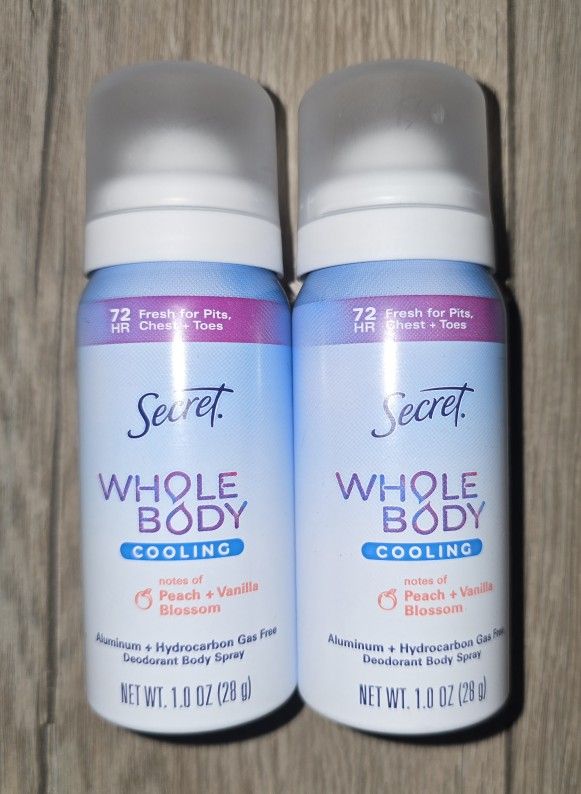 Secret Spray Deodorant (Travel Size)