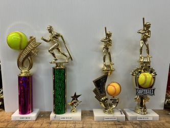 Girls Softball Trophies