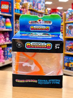 Halloween Orange Morph-O Squashers Color Splash Squishy Cube