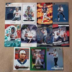 11 CJ Stroud Cards For 90 (Read Description For Details) Worth Over 120