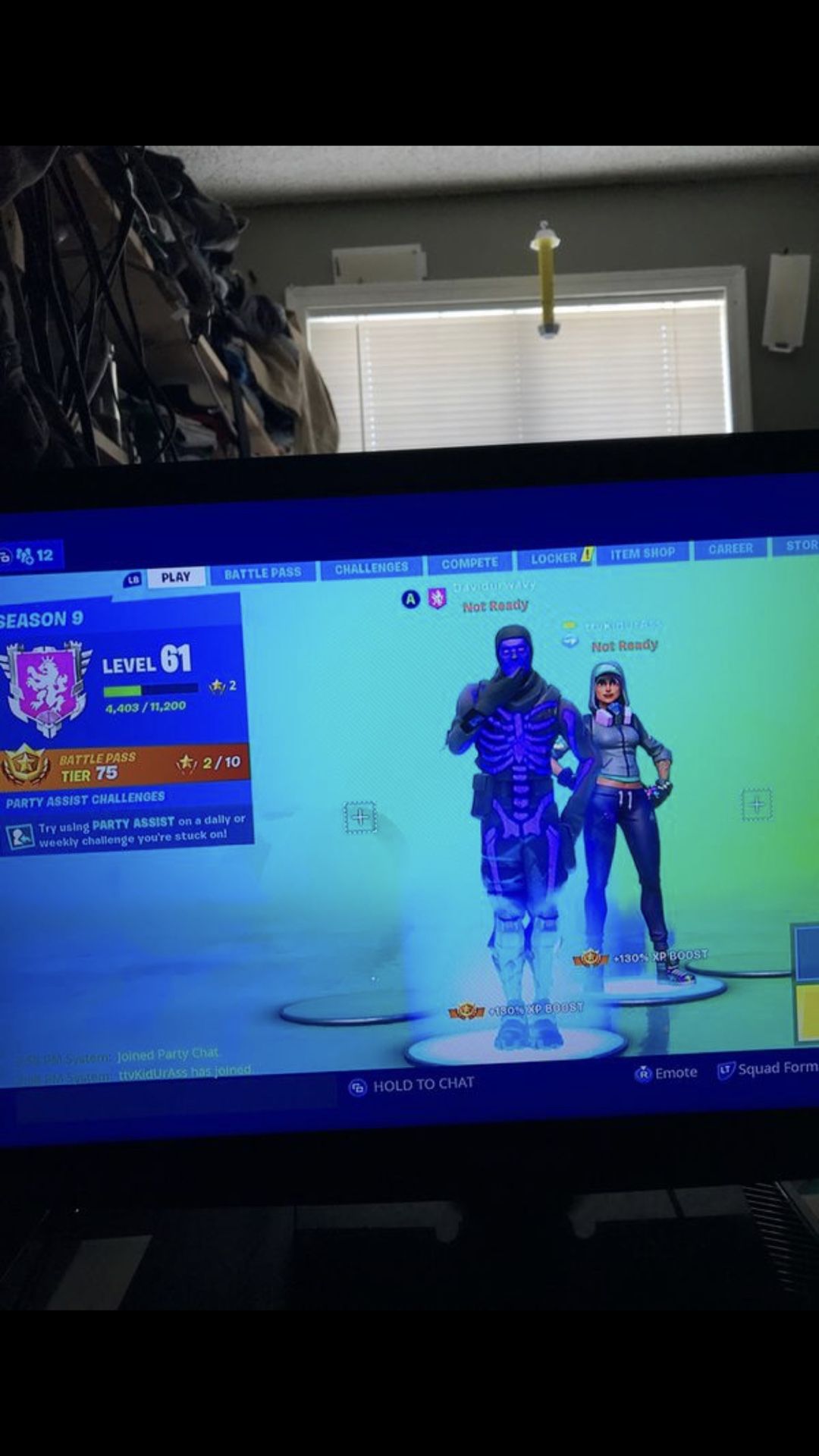 Fortnite Xbox account