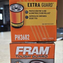 FRAM PH3682 AND TG3682 FILTERS