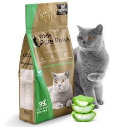 White Pure Paws Cat Litter