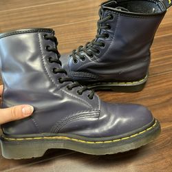Indigo Doc Martens 