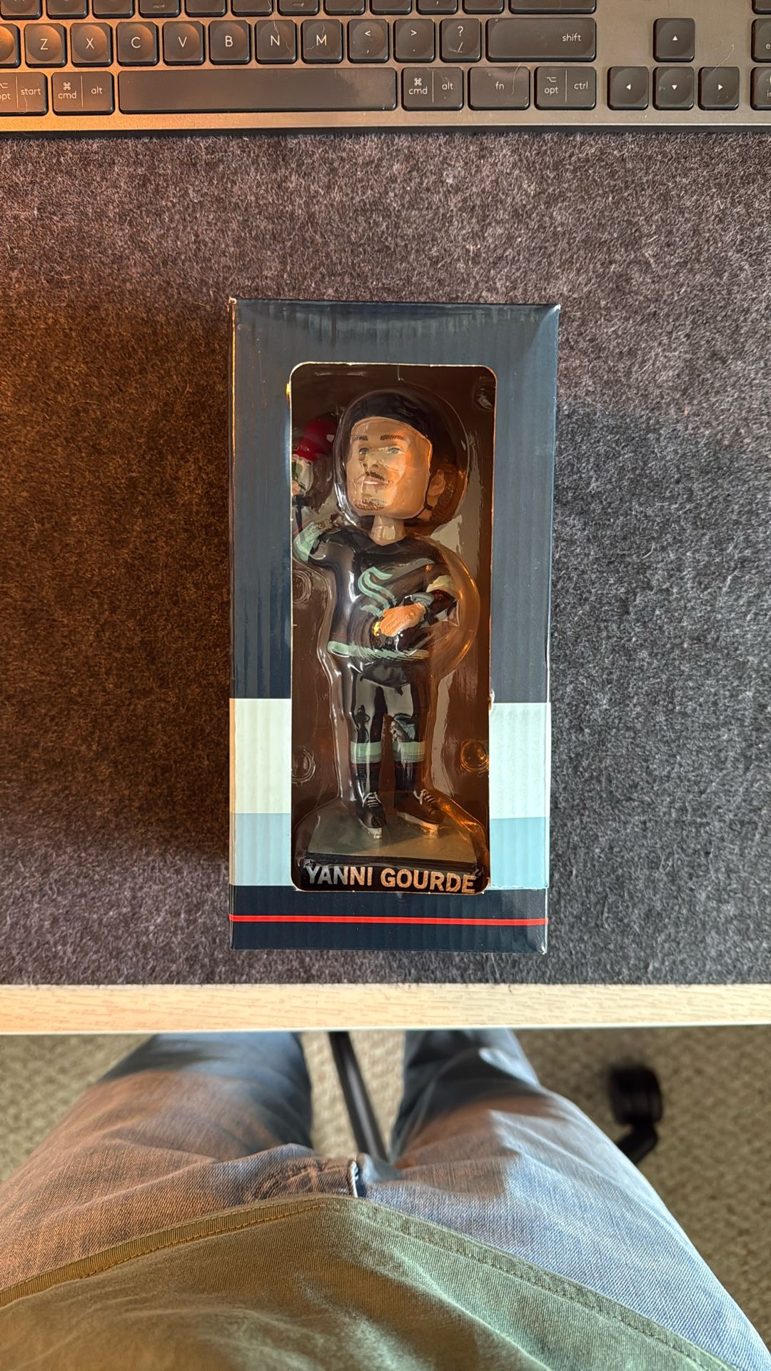 Seattle Kraken Yanni Gourde Bobble head