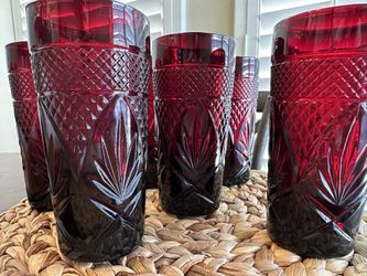 Goblets, Glasses, Pitcher and plates whole set$40