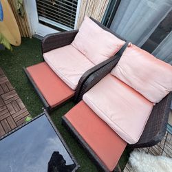 5 Piece Outdoor furniture Set  300 Dollars New Asking For 50
