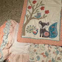 Levtex Baby - Fiona Nursery 7-Piece Set - Woodland Forest Theme