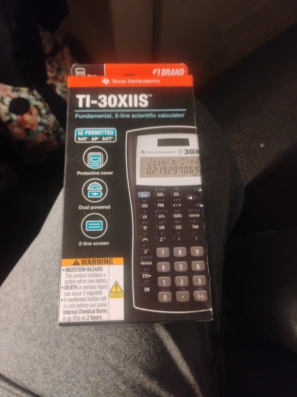 TI-30XIIS Fundamental 2line Scientific Calculator