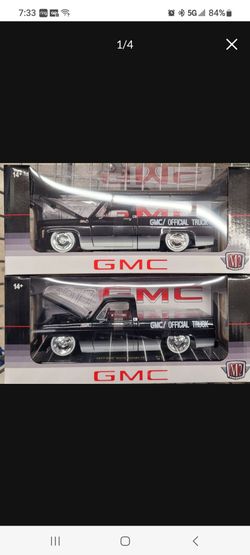 M2 Machines 1:24 1977 Gmc Sierra Grande 15 Official Truck Black
