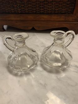 Two oil jars