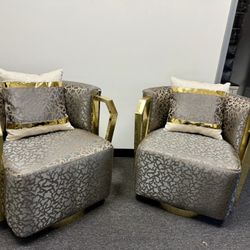 LUXURY SWIVEL CHAIRS 🚚 🔥