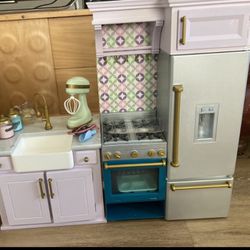 American  Girl doll Toy kitchen  