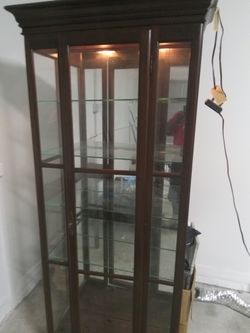 Decor Cabinet With Light