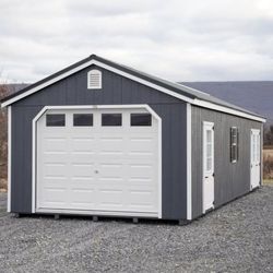 12x24 Garage/Large shed with Garage door