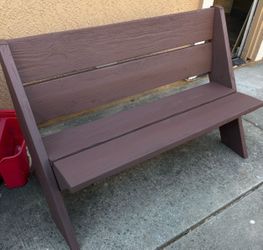 NEW Outdoor Wood Patio Bench