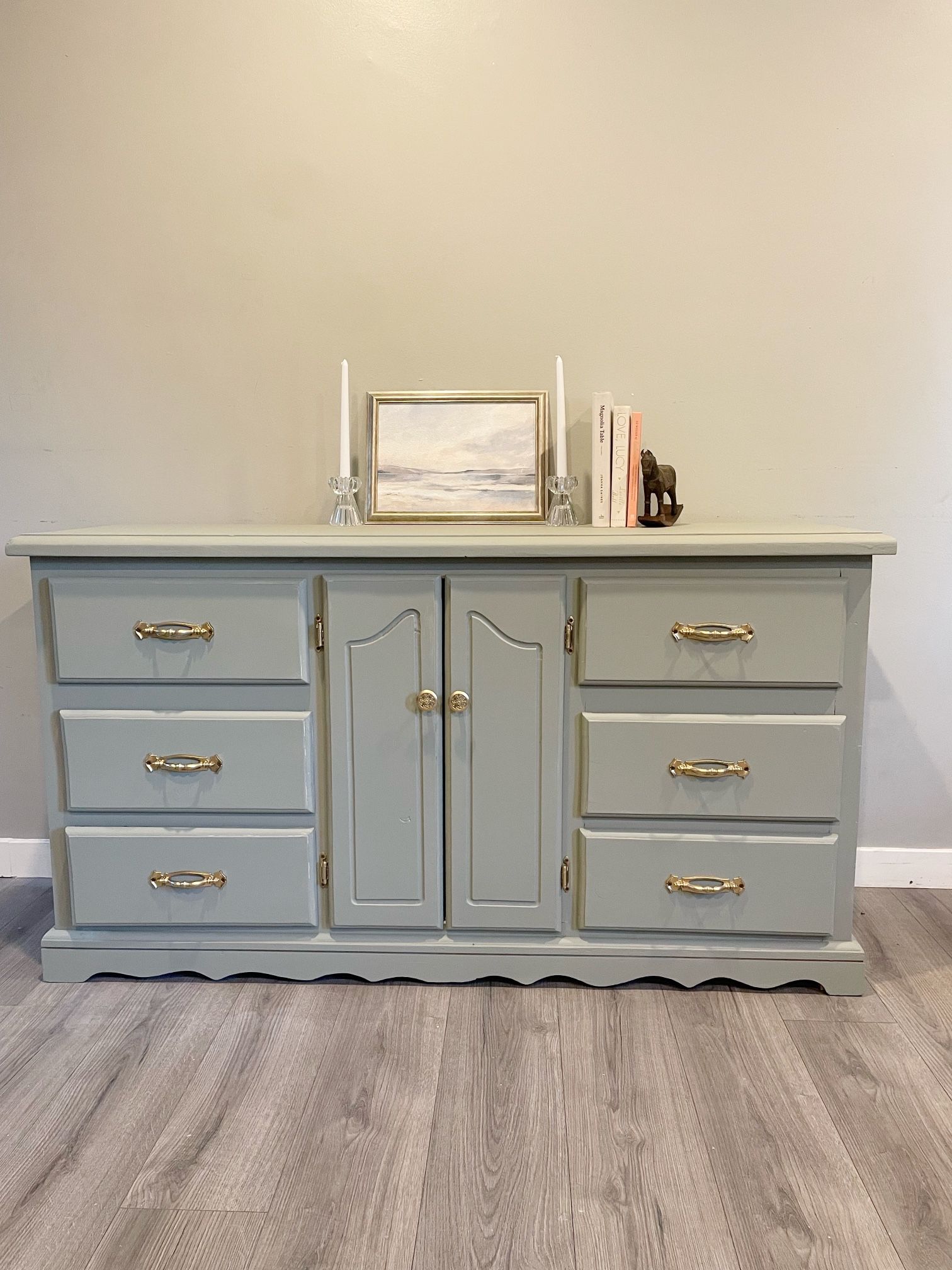 Vintage Solid Wood Dresser