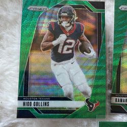Houston Texans Football Lot (17) Cards