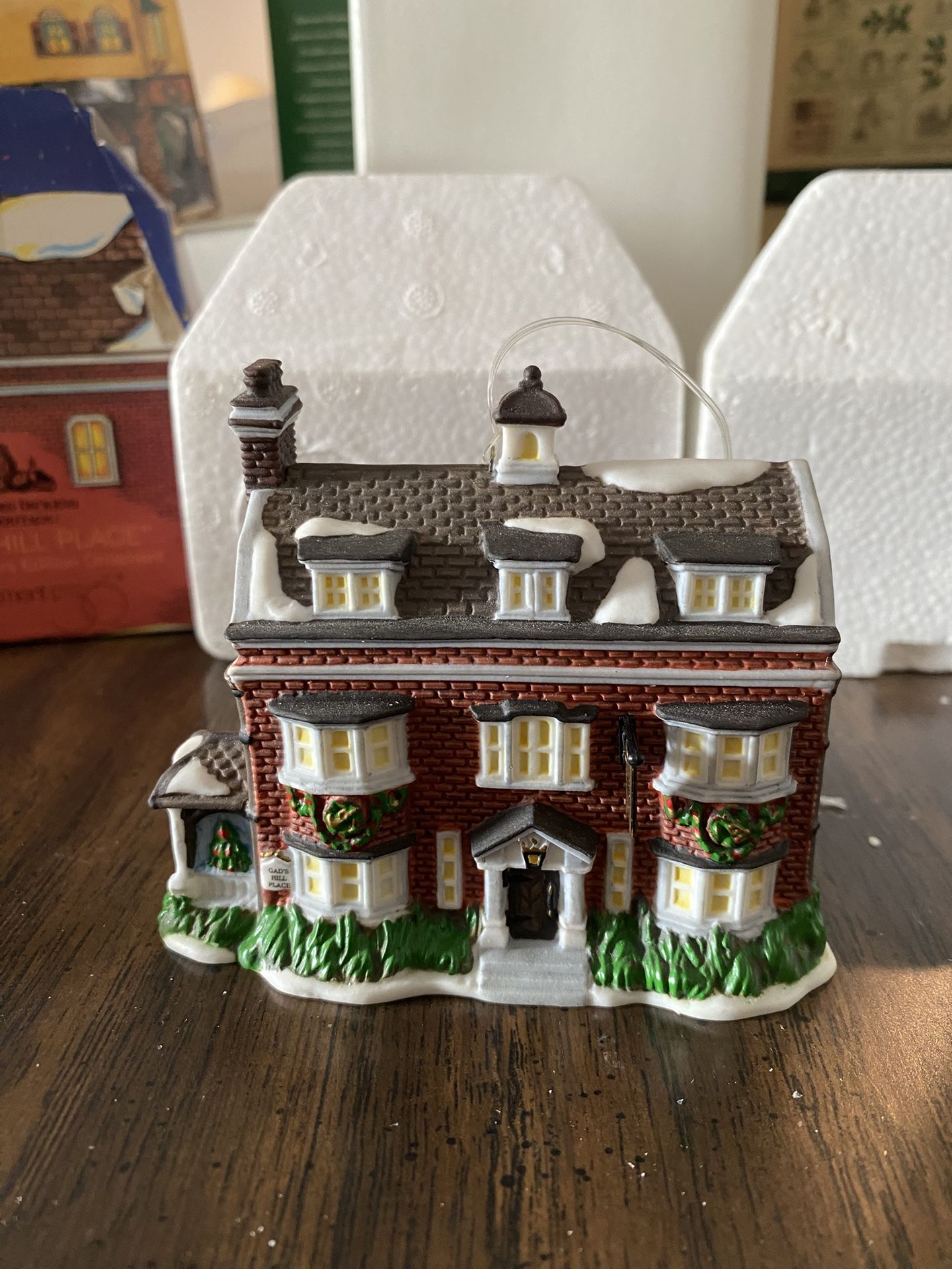 Dept 56 “Gad’s Hill Place” Ornament