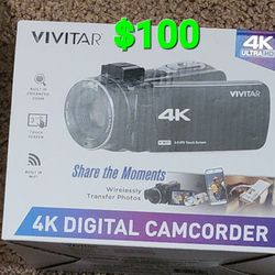 Vivitar 4K Ultra HD Digital Camcorder
