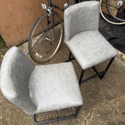 Grey bar Stools