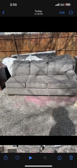 Sectional Couch Other Half Behind It