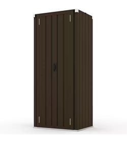 Outdoor Metal Storage Shed Cabinet