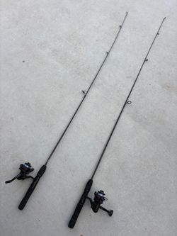 Two Fishing Reels Poles $17 each (Hesperia Ca)