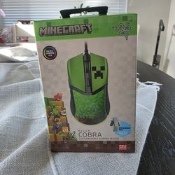 *NEW*Razer Cobra Customizable Gaming Mouse - Minecraft
