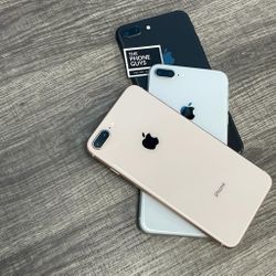 Apple IPhone 8 Plus Unlocked - PAYMENTS AVAILABLE ONLY $25 DOWN/20% OFF ON WINDOW LAPTOPS 