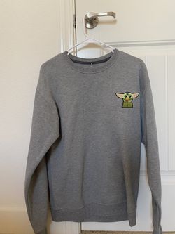 BABY YODA GRAY SWEATSHIRT