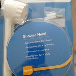 New Shower Head/ Massage Setting And Extended Hose