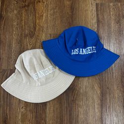 Los Angeles Bucket Hats pair hats women’s