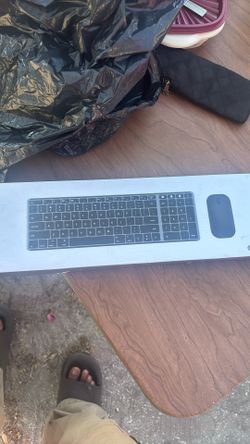 Wireless keyboard and mouse