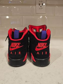 Nike Air High-Top Sneakers Black Red