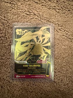 Naruto Mythos TCG – Nine-Tailed Fox Secret Rare (134/130)