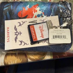 Harvey’s NIP Little mermaid fun size wallet