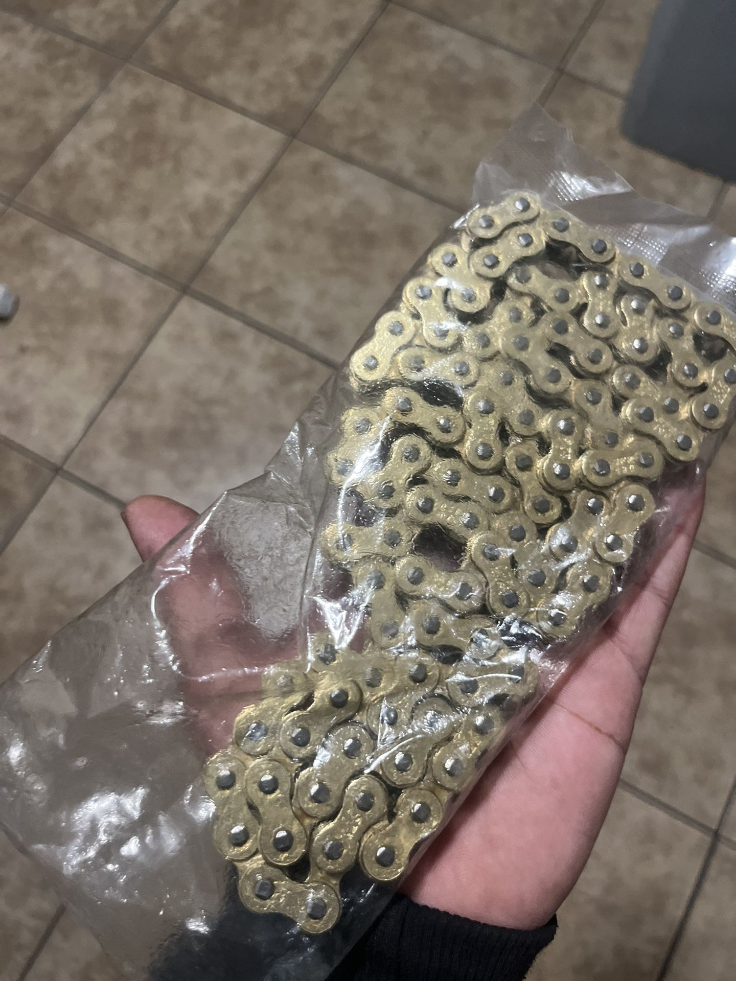 Mini bike gold chain New!!!