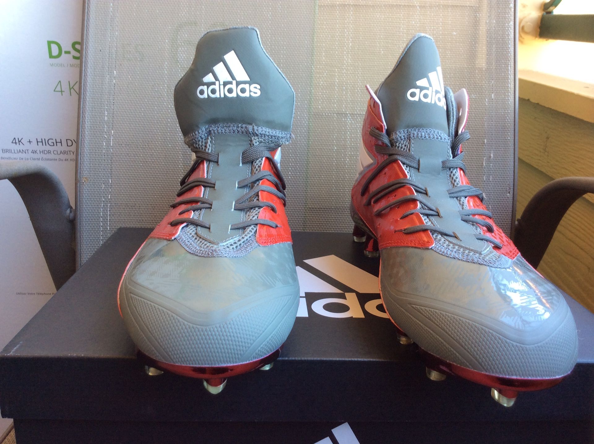 NEW MEN'S ADIDAS FREAK X KEVELAR NFL PREMIUM FOOTBALL CLEATS Sz 11.5