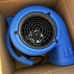 B-Air 1/4 HP Air Mover Blower Fan for Water Damage Restoration Carpet Dryer Floor Home and Plumbing