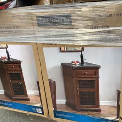Tresanti Madison Wine Cabinet in Rose Cherry Visit $999.00* • In stock Entertain in ultra sophisticated fashion with this beautiful Rose Cherry wine c