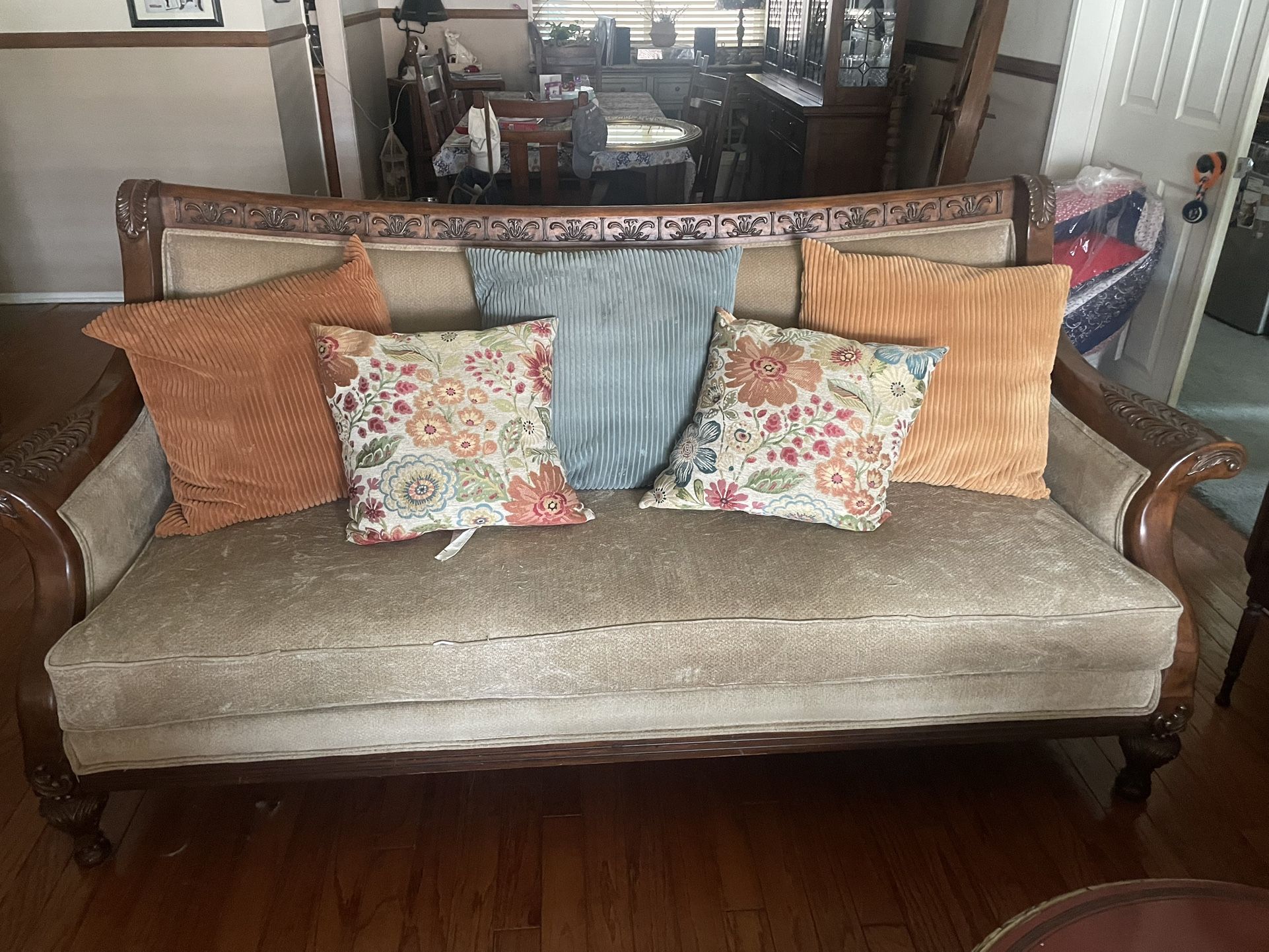 Beautiful couch and chaises