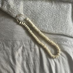 African beads Decor White