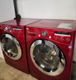 Washer And Dryer Matching Set Super Capacity 