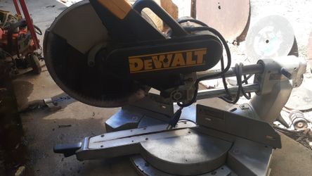 Dewalt slide meatersaw