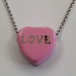 Pendant Sterling Silver and Enamel 